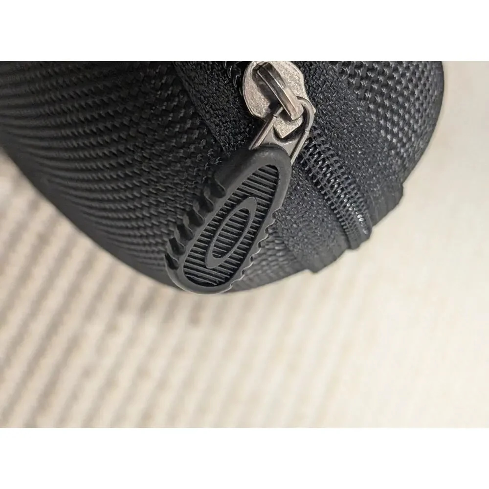 Oakley Sunglass Hard Case Only Empty Flak Jacket Black Zipper Cushioned GUC